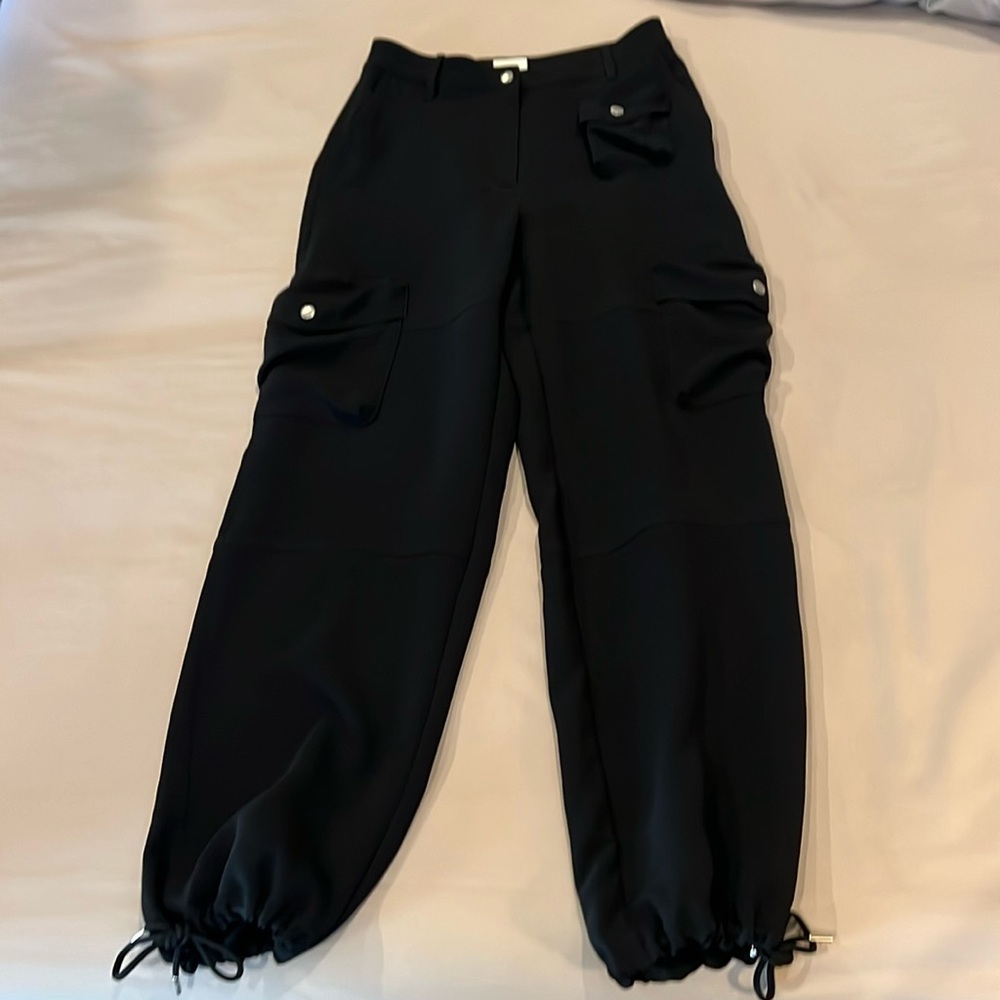 Black size 6 Wilfred cargo pants from aritzia